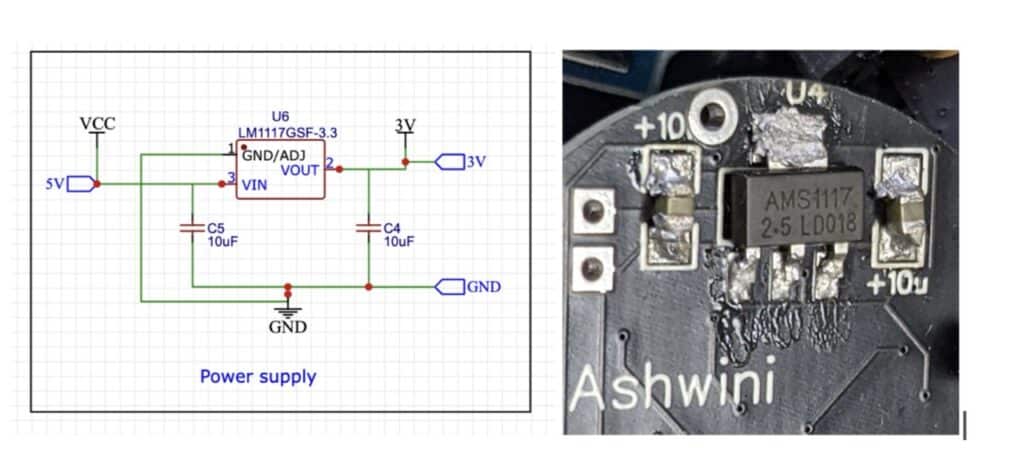 RISC-V Chip Power System Circuit